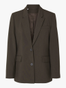 Selected Femme Rita Long Sleeve Classic Blazer Brun 36