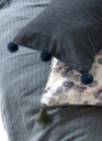 Borås Cotton Deauville putetrekk 30x120 Blå / Deep blue