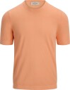 Gran Sasso T shirt organic cotton 50 orange herre