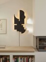Totem Deco Vegglampe Sort