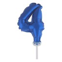 Tallballong Mini Blå   Tallet 4