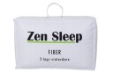 Zen Sleep Tung dyne Fiberdyne 200x200cm Allergivennlig 2-lags termodyne Fuktabsorberende med mikrofibre