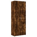  Highboard røkt eik 70x42,5x185 cm konstruert tre