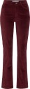 Newhouse   Byxa Lange fløyelsbukser Nora   Rød