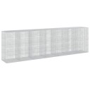 vidaXL Gabion med 3,5 mm Tråd og 5x5 cm Nett 700x100x200 cm