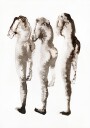 Figure Study 3x nach Muybridge Plakat / 100x150cm