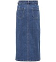 kids ONLY Medium Blue Denim Siri Front Slit Skjørt Denim 146
