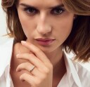 Sif Jakobs Diamond Tiara Ring 0.67 ct Gull 50 Eurosize