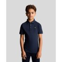 Lyle & Scott Plain Polo Shirt Navy 122-128