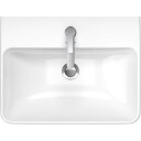 Duravit Me By Starck Vegghengt servant 600x460 mm, 1 blanderhull, Wondergliss