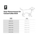 Hurtta ECO Casual Hundehalsbånd Turkis 45-55 cm