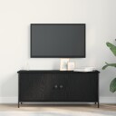  TV skap Svart eik 100 x 35 x 45 cm Konstruert tre