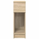  Nattbord med skuff sonoma eik 20x36x60 cm 8721158575784