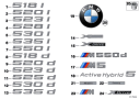 BMW Originaldeler Emblem 82mm
BMW 50 Years M 51148087192