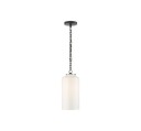 Katie Cylinder takpendel brons/vit
