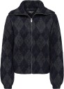 ONLY Onlmaroon Ls Zip Collar Cardigan Knt   NIGHT SKY   XL