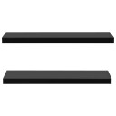 vidaXL Vegghyller 2 stk svart 100x20x3,8 cm