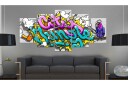 Bilde Graffiti City Jungle 100x50 Artgeist sp. z o. o.
