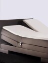 Turiform U-Splittlaken percale 90cm 180x210 Hvit
