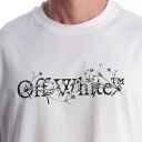 Off White Bookish Flower Skate S/S Tee White XL