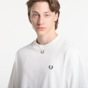 Fred Perry Back Print Laurel Wreath Tee   White   L