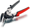 Bessey D15AL-SB Platesaks 180 mm med kompakt skjærehode