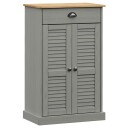 vidaXL Skoskap VIGO gr? 60x35x96 cm heltre furu