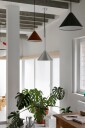 HAY Compass Taklampe Ø26 Myk Svart