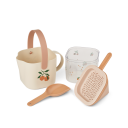 LIEWOOD Peach / Sea Shell Roald Sand Sett