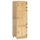 vidaXL Kabinett SKI HonningBrun 66 x 58 x 207 cm Massiv furu