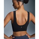 On Core 2-in-1 Crop Dame Black M