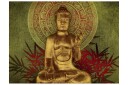 Fototapet Golden Buddha 350x270 - Artgeist sp. z o. o.
