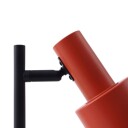 Lindby bordlampe Ovelia oransje/svart