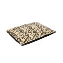 Danish Design Sherpa Fleece Neutral Geometric Hundeseng Beige/Sort
