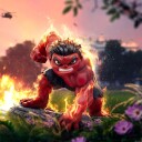 Iron Studios Red Hulk Minico Figur fra Captain America: Brave New World