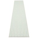 Pappelina Noa matte 70x350 cm pale turquoise / vanilla / warm grey stripe