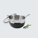 Scanpan TechnIQ ånginnsats 26 cm Rustfritt stål