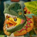 Numskull Dilophosaurus TUBBZ Figur Jurassic Park Boxed Edition