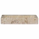 vidaXL Vask 38x24x6,5 cm marmor kremhvit