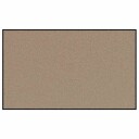 vidaXL Dørmatte Beige og svart 90 x 150 cm 100% Polyamid