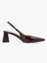 Bianco Maralyn Slingback Patent Burgunder 42