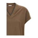 Brunello Cucinelli Dame Topper Brun L,