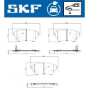 Bremseklosser SKF VKBP 85010 EV