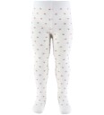 Fuzzies Strømper Off White/Rose Fuzzies 122/128 Strømpebukser Hvit Rosa 122 128