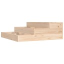 vidaXL Plantekasse 78x78x27 cm heltre furu