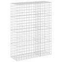 vidaXL Gabion med 5 mm tråd og 10x10 cm mesh 150x50x200 cm