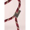 Casall Braided Yoga Carry Strap Raspberry/beige 0