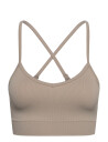 Craft Collective Rib Strap Sports Bra W - Beige - L/XL