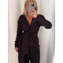 InWear Aggieiw Vincent Knot Blouse   Brown   L