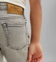 Calvin Klein Jeans   Denim   Stone Grey Vask   Calvin Klein   14 år (164)   Jeans   Grå